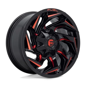 Fuel – D755 REACTION – Black – 15″x8″ -18mm – Summer Wheels – D75515800437